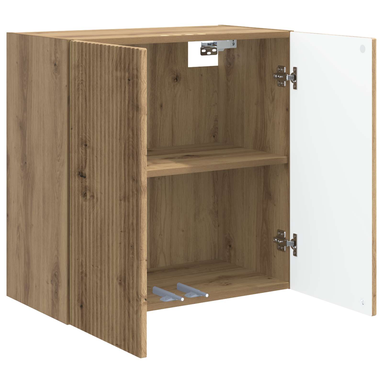 vidaXL Wall-Mounted Cabinet 59 x 31 x 60 cm Engineered Wood 3