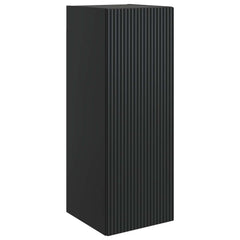 vidaXL Wall-Mounted Cabinet 33 x 34.5 x 90 cm Engineered Wood Black 2