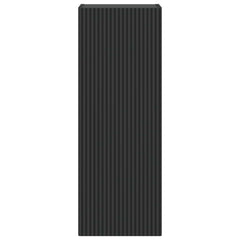 vidaXL Wall-Mounted Cabinet 33 x 34.5 x 90 cm Engineered Wood Black 4