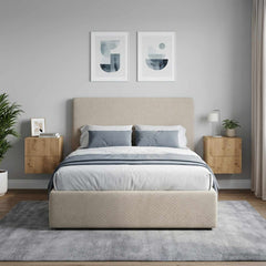 vidaXL Wall-Mounted Bedside Cabinet 33 x 34.5 x 40 cm