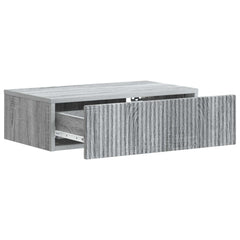 vidaXL Wall-Mounted Side Table 59 x 34.5 x 17 cm Engineered Wood 4
