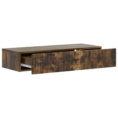 vidaXL Wall-Mounted Side Table 87.5 x 34.5 x 17 cm Engineered Wood 4