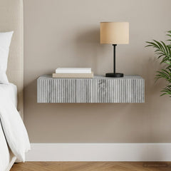 vidaXL Wall-Mounted Side Table Engineered Wood