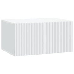 vidaXL Wall-Mounted TV Cabinet White 59.5 x 41 x 30 cm Engineered Wood 2