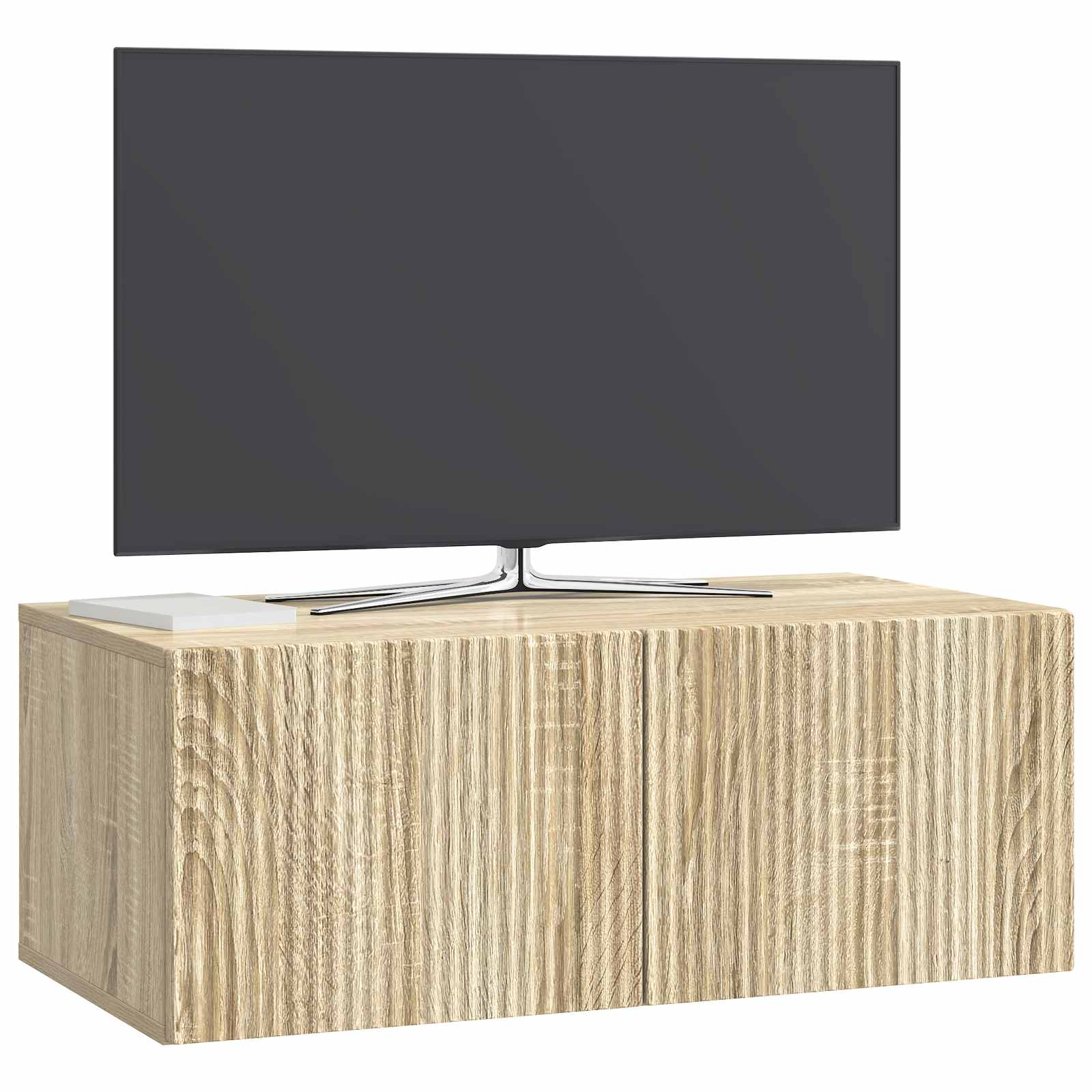 vidaXL Wall-Mounted TV Cabinet 78.5 x 41 x 30 cm Sonoma Oak 3