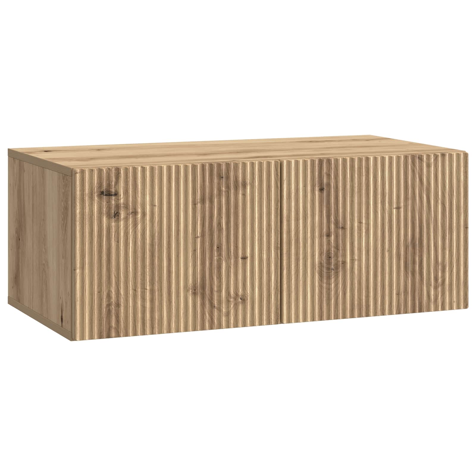 vidaXL Wall-Mounted TV Cabinet 78.5 x 41 x 30 cm Artisan Oak 2