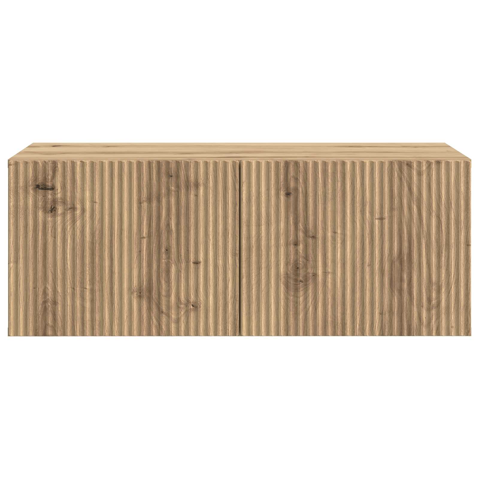 vidaXL Wall-Mounted TV Cabinet 78.5 x 41 x 30 cm Artisan Oak 6