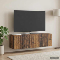 vidaXL Wall-Mounted TV Cabinet 98 x 31 x 30 cm Depth 31 cm Width 98 cm