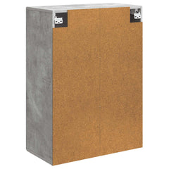 vidaXL Wall-Mounted Cabinet Concrete Grey 66 x 34.5 x 90 cm 6
