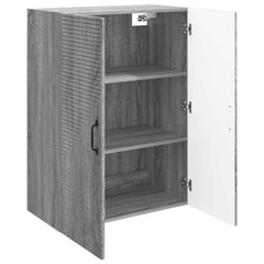 vidaXL Wall-Mounted Cabinet Grey Sonoma 66 x 34.5 x 90 cm 3