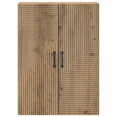 vidaXL Wall-Mounted Cabinet 66 x 34.5 x 90 cm Engineered Wood 4