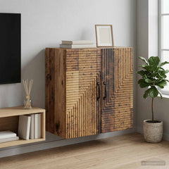 Wall-Mounted Cabinet 59 x 31 x 60 cm Engineered Wood Old wood