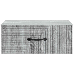 vidaXL Wall-Mounted Bedside Cabinet Grey Sonoma 49 x 34.5 x 20 cm 5