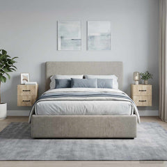 vidaXL Wall-Mounted Bedside Cabinet 34.5 x 33 x 40 cm