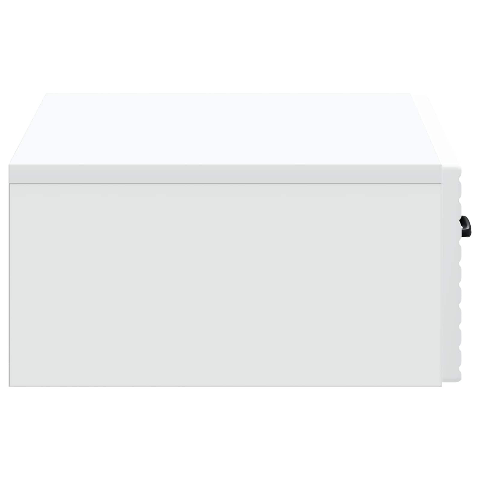 vidaXL Wall-Mounted Side Table White 59 x 34.5 x 17 cm Engineered Wood 6