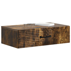 vidaXL Wall-Mounted Side Table 59 x 34.5 x 17 cm Engineered Wood 3