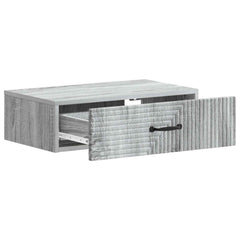 vidaXL Wall-Mounted Side Table 59 x 34.5 x 17 cm Engineered Wood 4