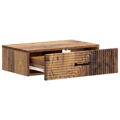 vidaXL Wall-Mounted Side Table 59 x 34.5 x 17 cm Engineered Wood 4