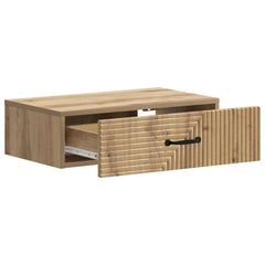 vidaXL Wall-Mounted Side Table 59 x 34.5 x 17 cm Engineered Wood 4