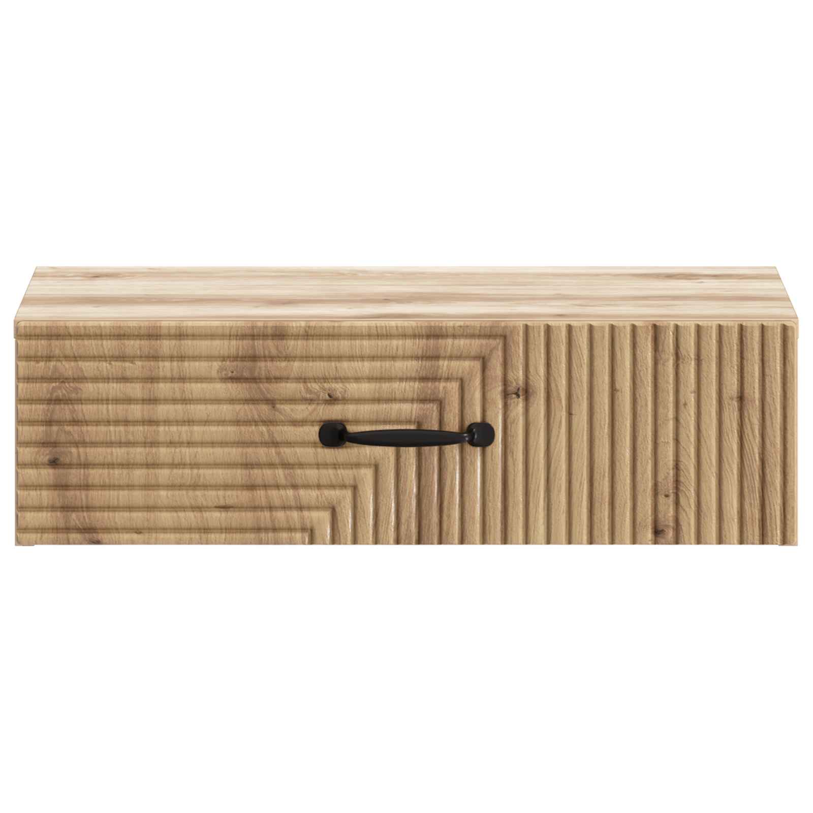 vidaXL Wall-Mounted Side Table 59 x 34.5 x 17 cm Engineered Wood 5