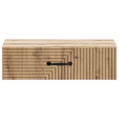 vidaXL Wall-Mounted Side Table 59 x 34.5 x 17 cm Engineered Wood 5