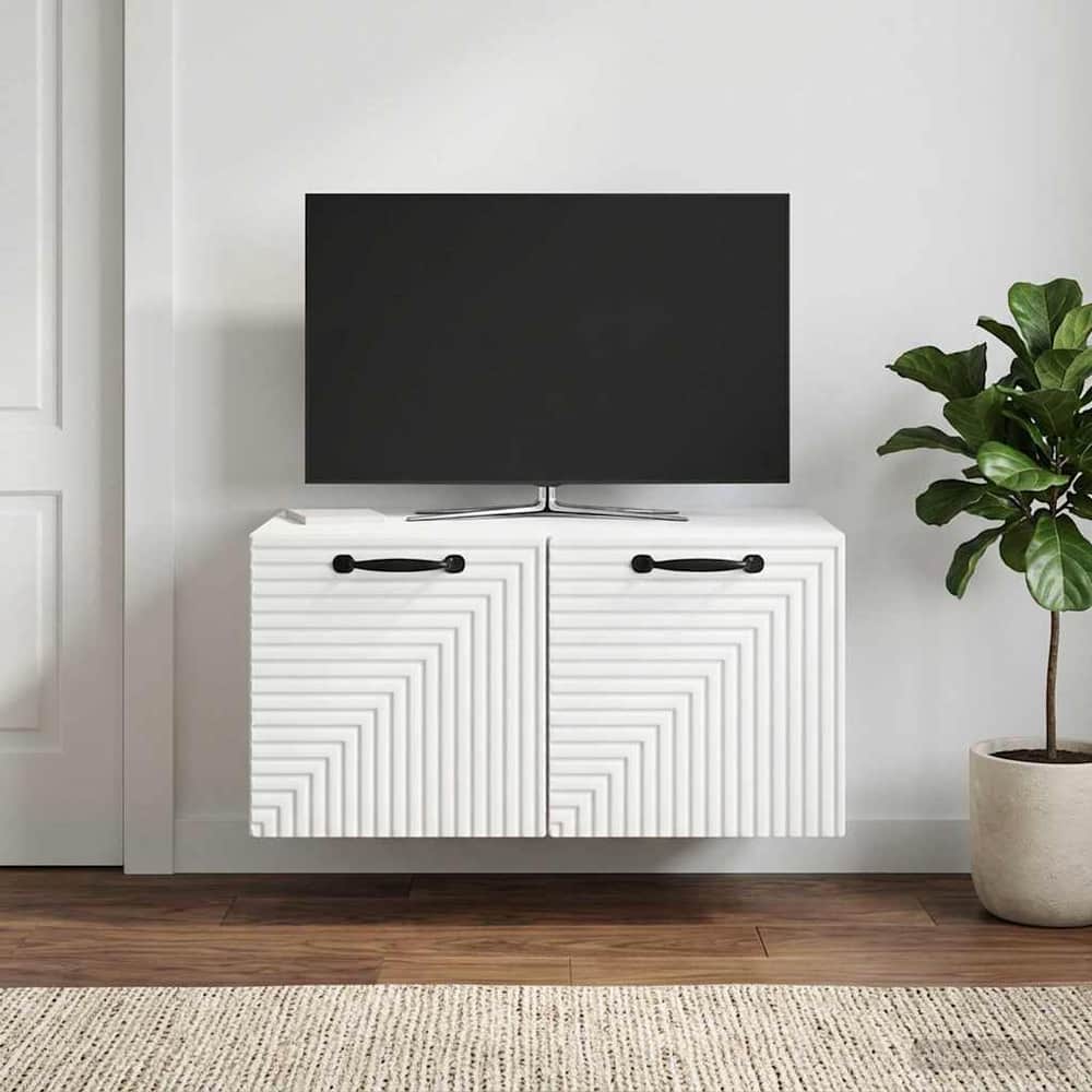 Wall-Mounted TV Cabinet 59.5 x 41 x 30 cm White