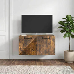 Wall-Mounted TV Cabinet 59.5 x 41 x 30 cm Smoked oak