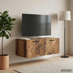 Wall-Mounted TV Cabinet 78.5 x 41 x 30 cm Old wood