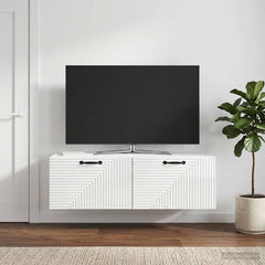 vidaXL Wall-Mounted TV Cabinet 98 x 41 x 30 cm Drop 41 cm Width 98 cm