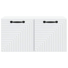 vidaXL Wall-Mounted TV Cabinet White 59.5 x 31 x 30 cm Engineered Wood 6