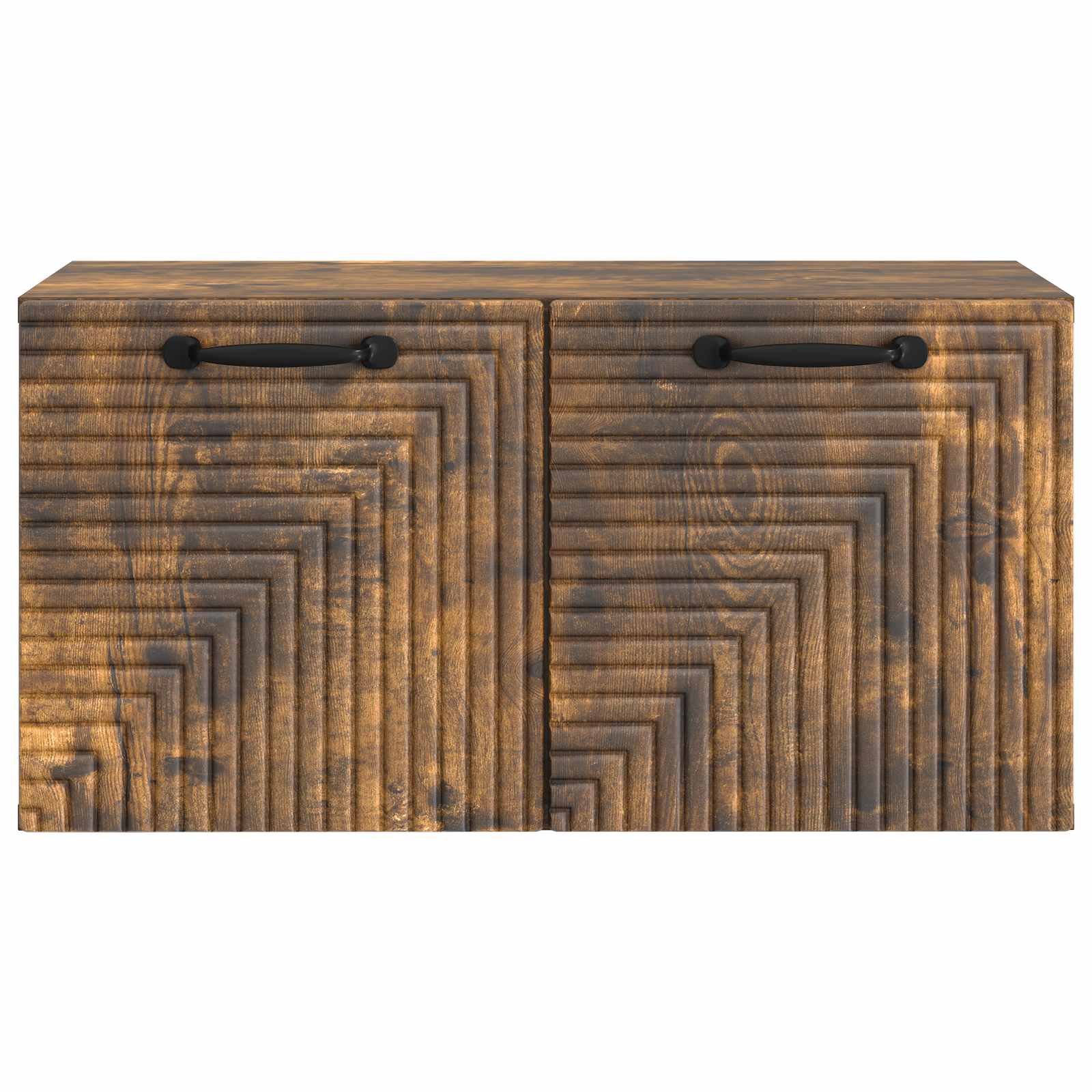 vidaXL Wall-Mounted TV Cabinet Smoked Oak 59.5 x 31 x 30 cm 6