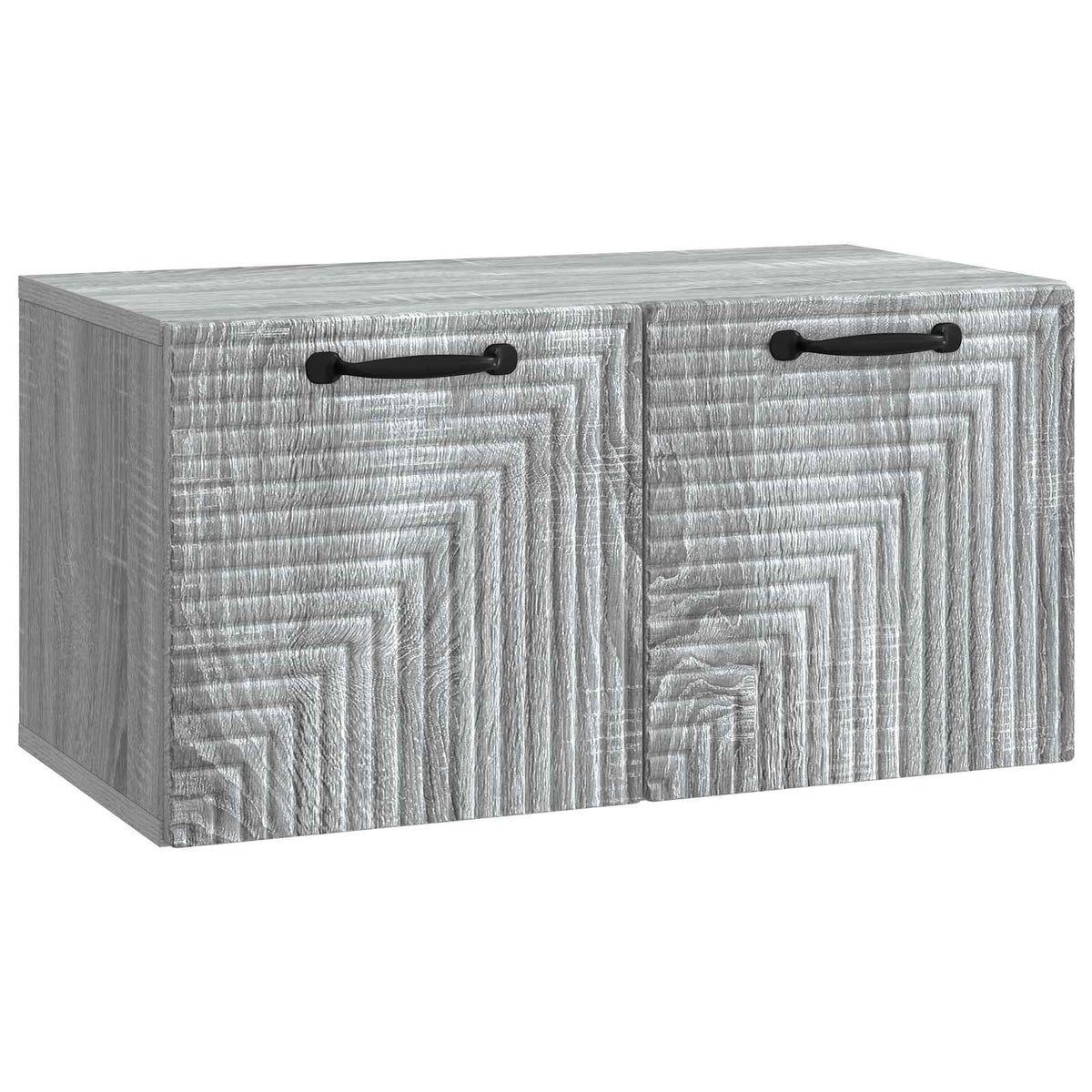 Wall-Mounted TV Cabinet 59.5 x 31 x 30 cm Drop 31 cm Width 59.5 cm Grey sonoma