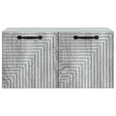 vidaXL Wall-Mounted TV Cabinet Grey Sonoma 59.5 x 31 x 30 cm 6