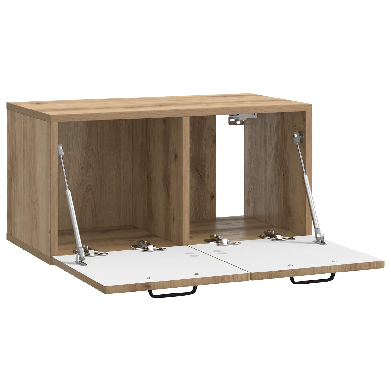vidaXL Wall-Mounted TV Cabinet 59.5 x 31 x 30 cm Artisan Oak 5