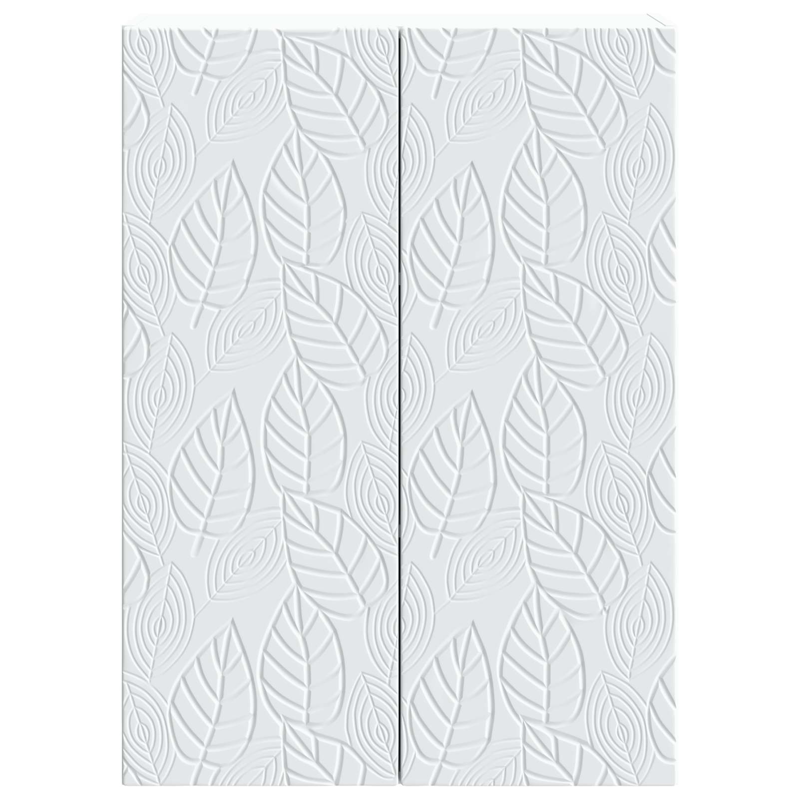 vidaXL Wall-Mounted Cabinet White 66 x 34.5 x 90 cm Engineered Wood 4