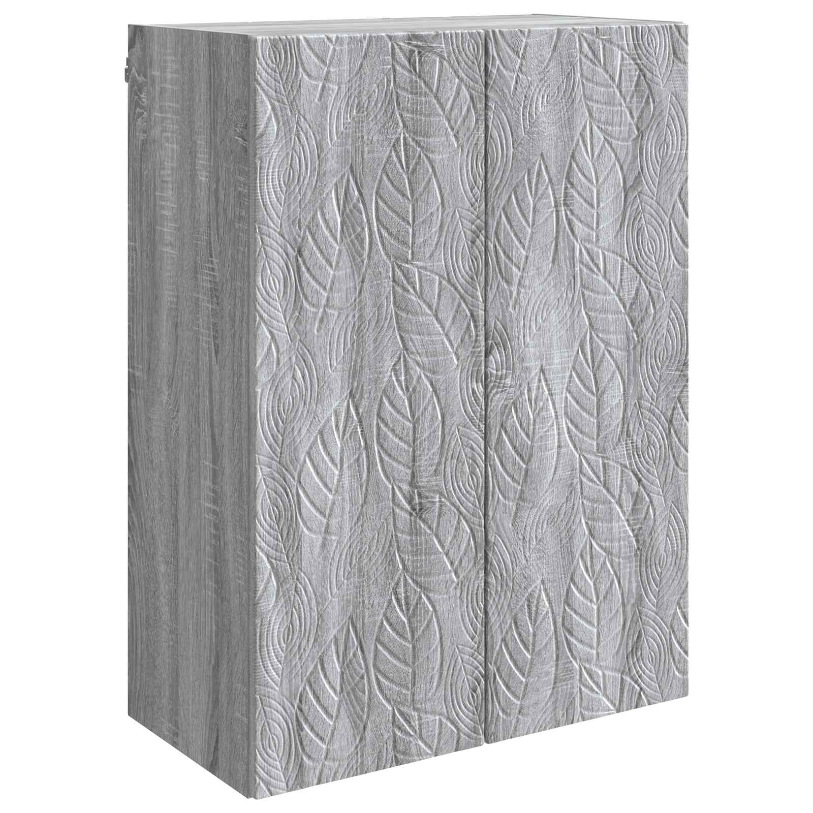 vidaXL Wall-Mounted Cabinet 66 x 34.5 x 90 cm Engineered Wood 2