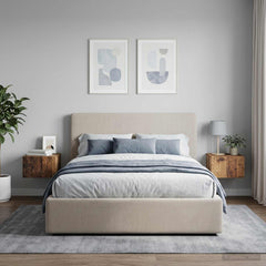 vidaXL Wall-Mounted Side Table 34.5 x 33 x 20 cm