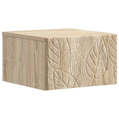 vidaXL Wall-Mounted Bedside Cabinet 2 pcs Sonoma Oak 49 x 34.5 x 20 cm 4