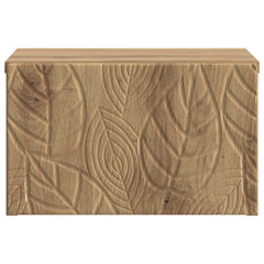 vidaXL Wall-Mounted Bedside Cabinet Artisan Oak 49 x 34.5 x 20 cm 4