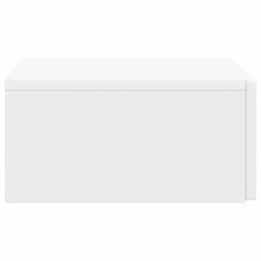 vidaXL Wall-Mounted Side Table White 59 x 34.5 x 17 cm Engineered Wood 5