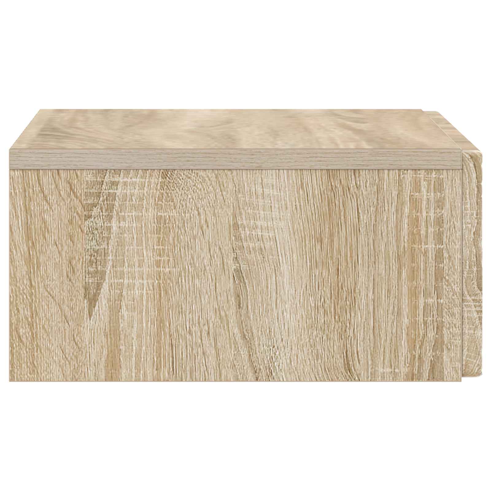 vidaXL Wall-Mounted Side Table 59 x 34.5 x 17 cm Engineered Wood 5