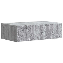 vidaXL Wall-Mounted Side Table 59 x 34.5 x 17 cm Engineered Wood 2