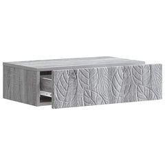 vidaXL Wall-Mounted Side Table 59 x 34.5 x 17 cm Engineered Wood 3