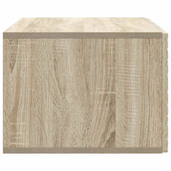 vidaXL Wall-Mounted TV Cabinet 59.5 x 31 cm Sonoma Oak Engineered Wood 6