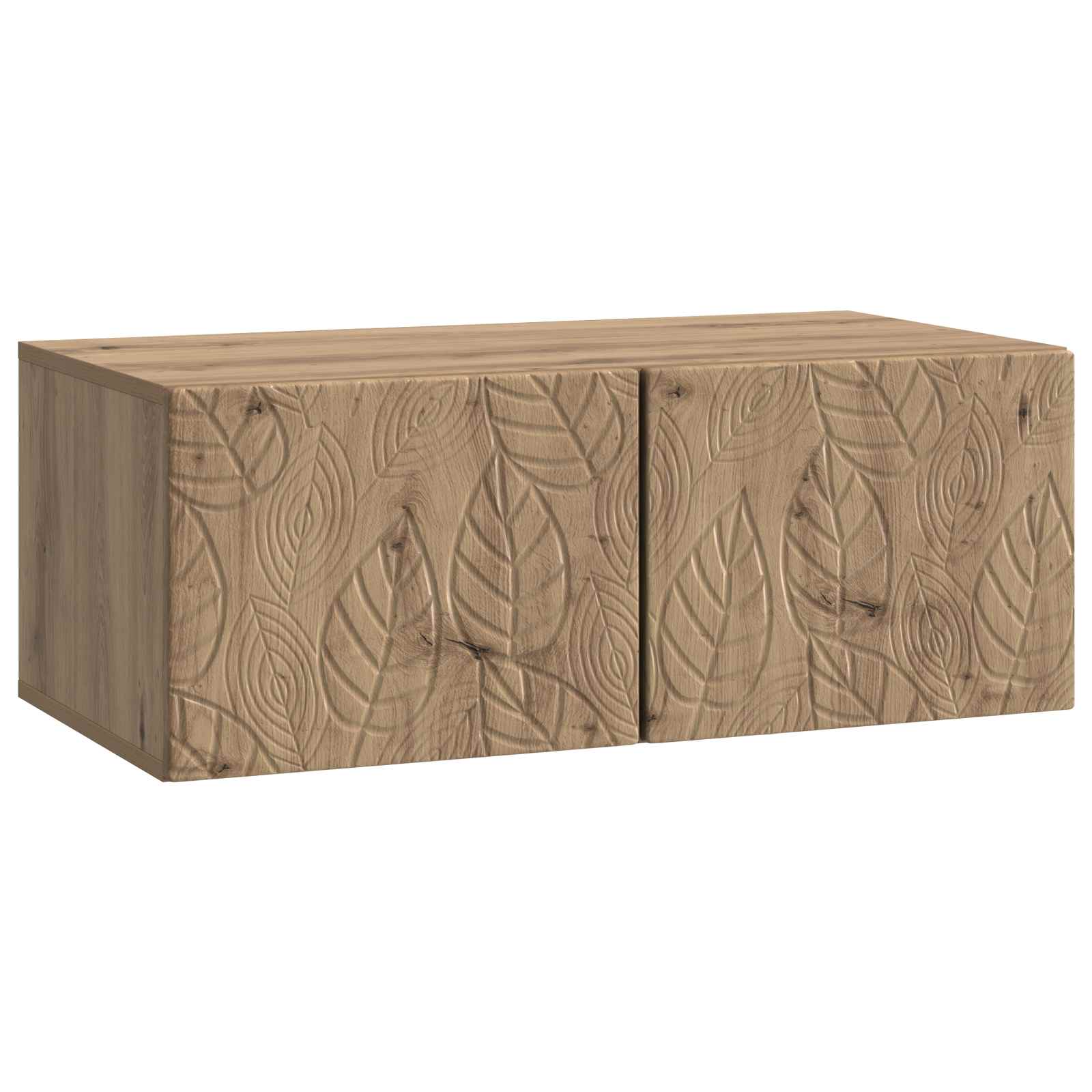 vidaXL Wall-Mounted TV Cabinet 59.5 x 31 cm Artisan Oak 2