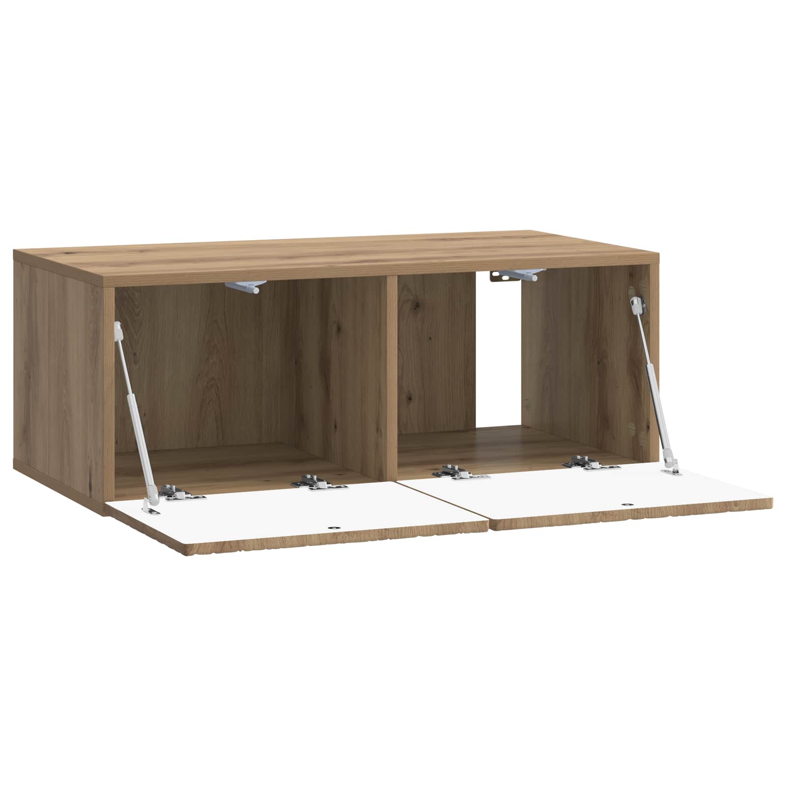 vidaXL Wall-Mounted TV Cabinet 59.5 x 31 cm Artisan Oak 4