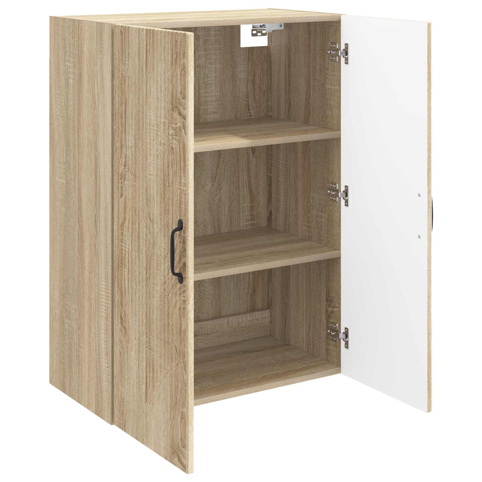 vidaXL Wall-Mounted Cabinet 66 x 34.5 x 90 cm Engineered Wood 3