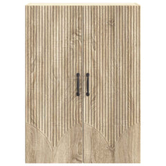 vidaXL Wall-Mounted Cabinet 66 x 34.5 x 90 cm Engineered Wood 4