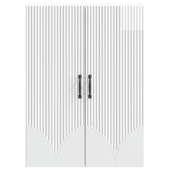 vidaXL Wall-Mounted Cabinet 66 x 34.5 x 90 cm Engineered Wood 4