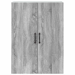 vidaXL Wall-Mounted Cabinet 66 x 34.5 x 90 cm Engineered Wood 4